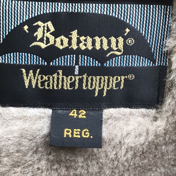Botany rain jacket w/ lining 42R - Picture 5 of 7